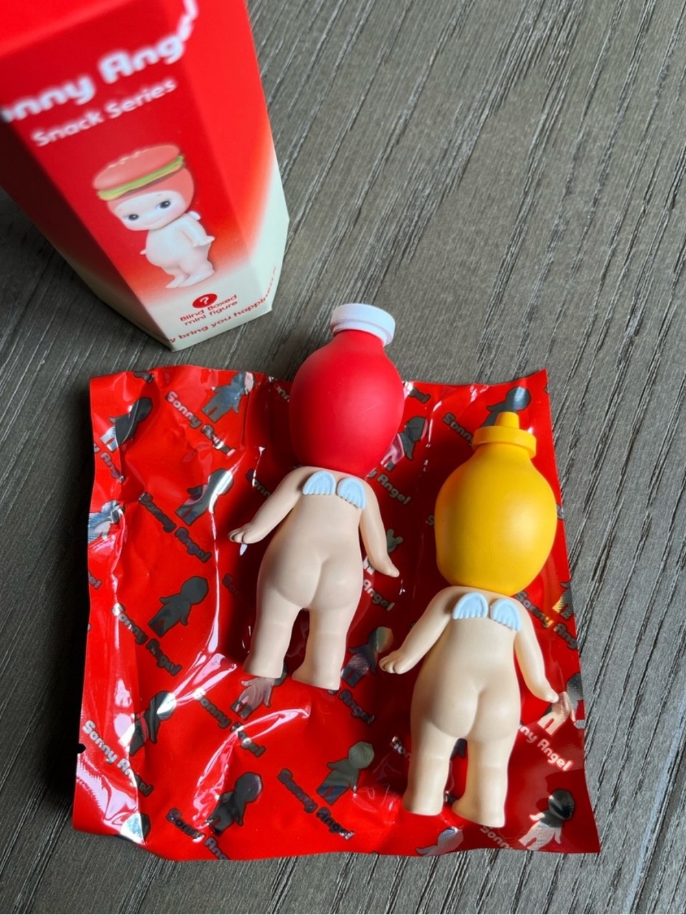 Sonny Angel KETCHUP MUSTARD Figure Snack Series AUTHENTIC Factory Fresh Doll NEW - Picture 7 of 10